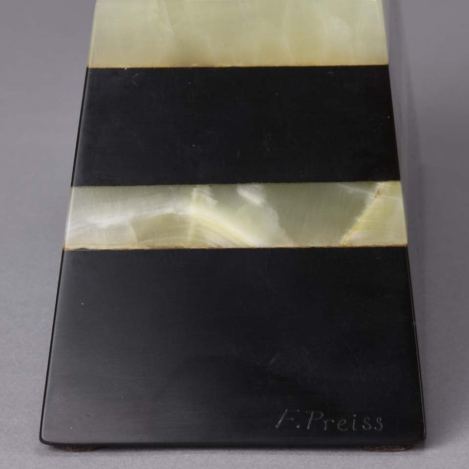 Ferdinand Preiss Thoughts - Art Deco Sculpture - Hickmet Fine Arts 