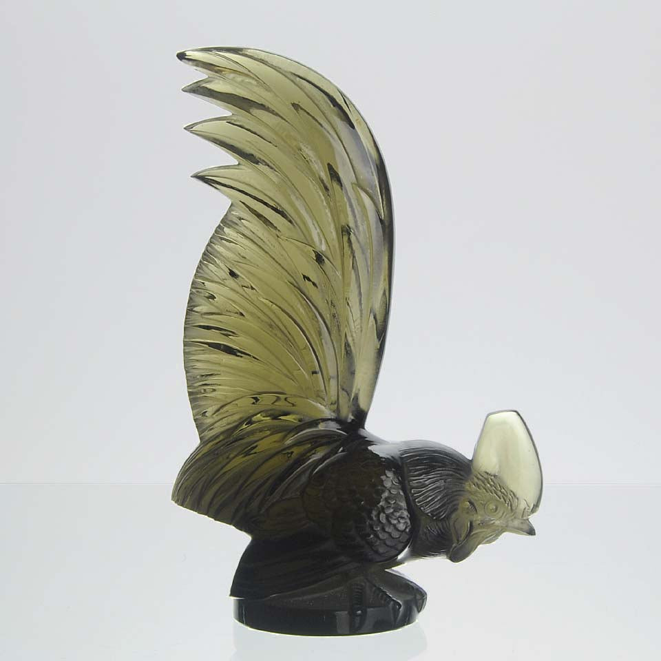 René Lalique Topaz Coq Nain