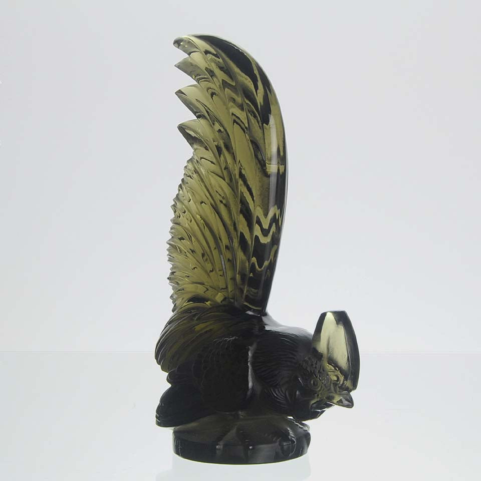 René Lalique Topaz Coq Nain