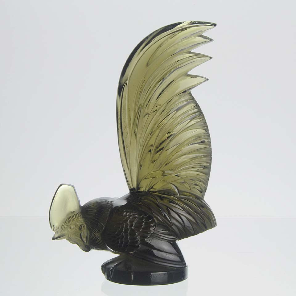 René Lalique Topaz Coq Nain