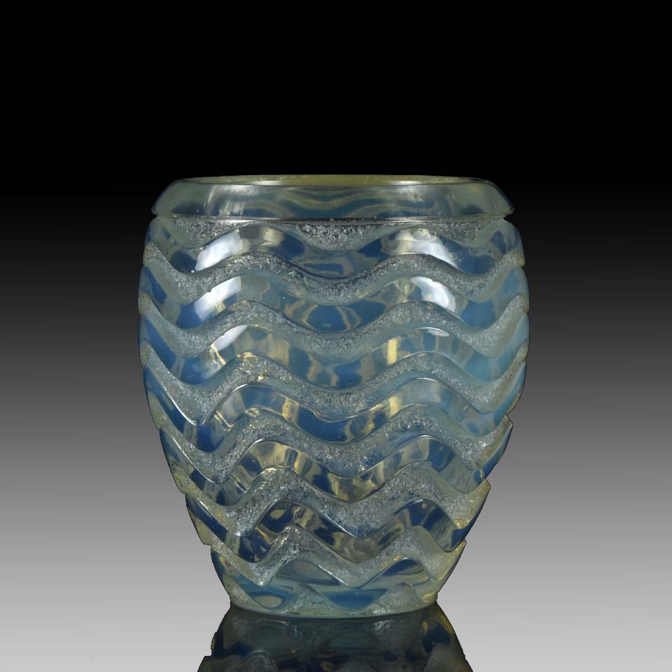 René Lalique Méandres Vase