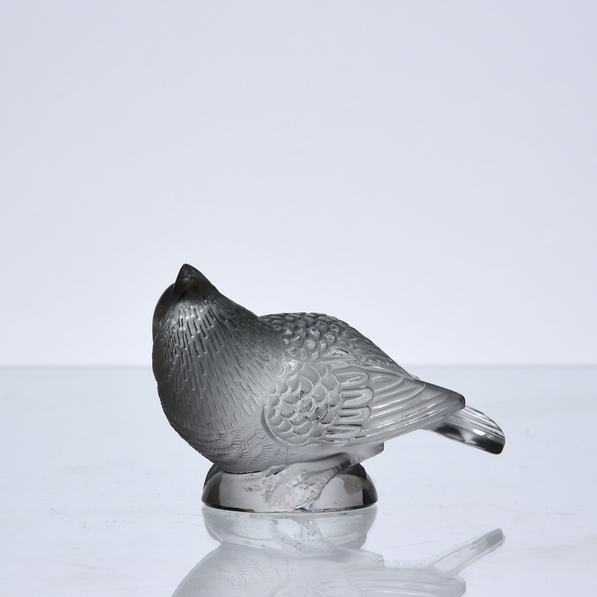 Lalique Glass - Chardonneret Moqueur - Art Deco Glass - Hickmet