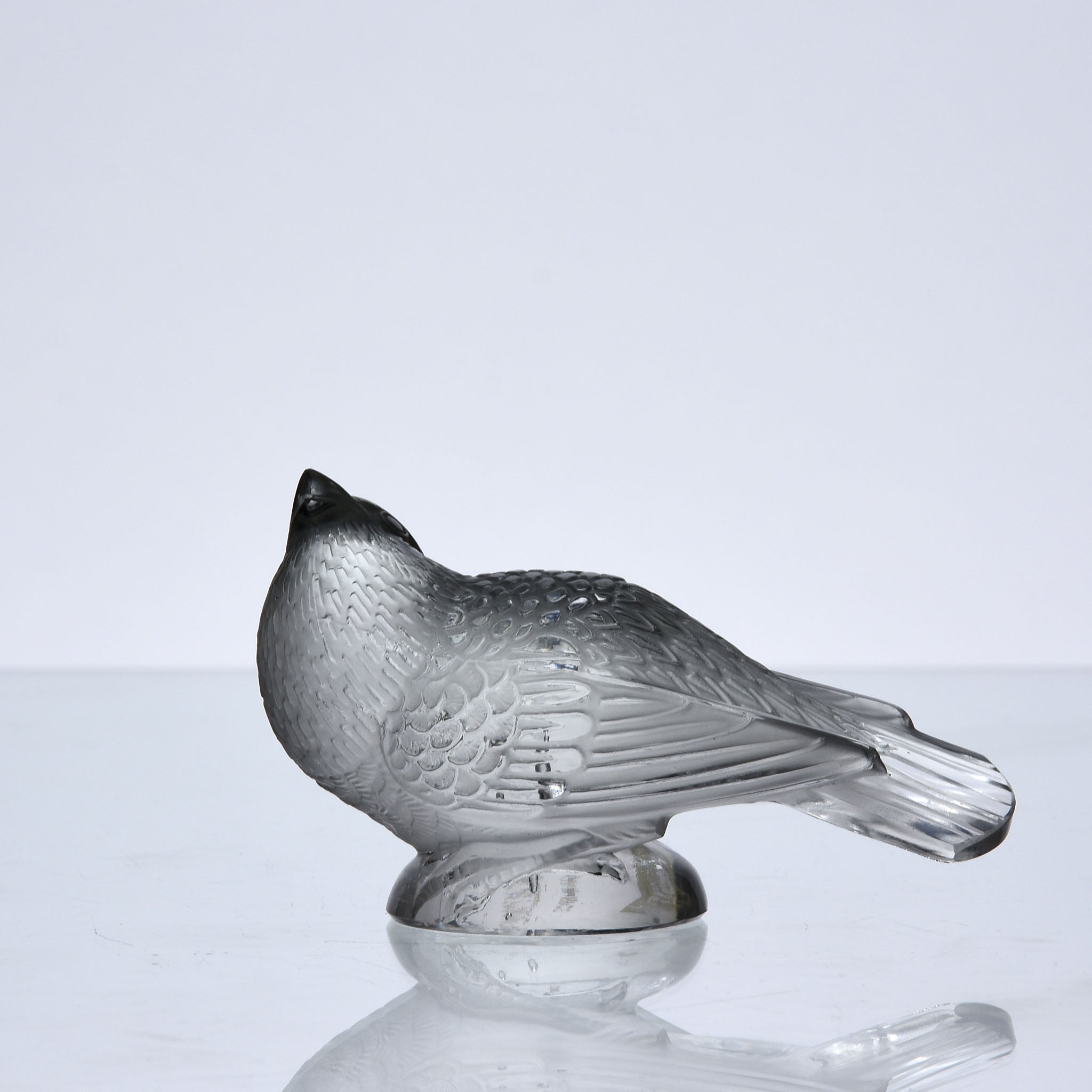 Lalique Glass - Chardonneret Moqueur - Art Deco Glass - Hickmet