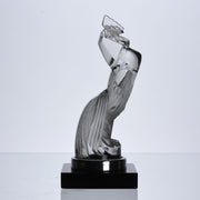 Rene Lalique Glass Mascot - Lalique Coq Houdon - Hickmet Fine Arts