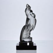 Rene Lalique Glass Mascot - Lalique Coq Houdon - Hickmet Fine Arts