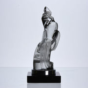 Rene Lalique Glass Mascot - Lalique Coq Houdon - Hickmet Fine Arts