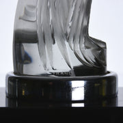 Rene Lalique Glass Mascot - Lalique Coq Houdon - Hickmet Fine Arts
