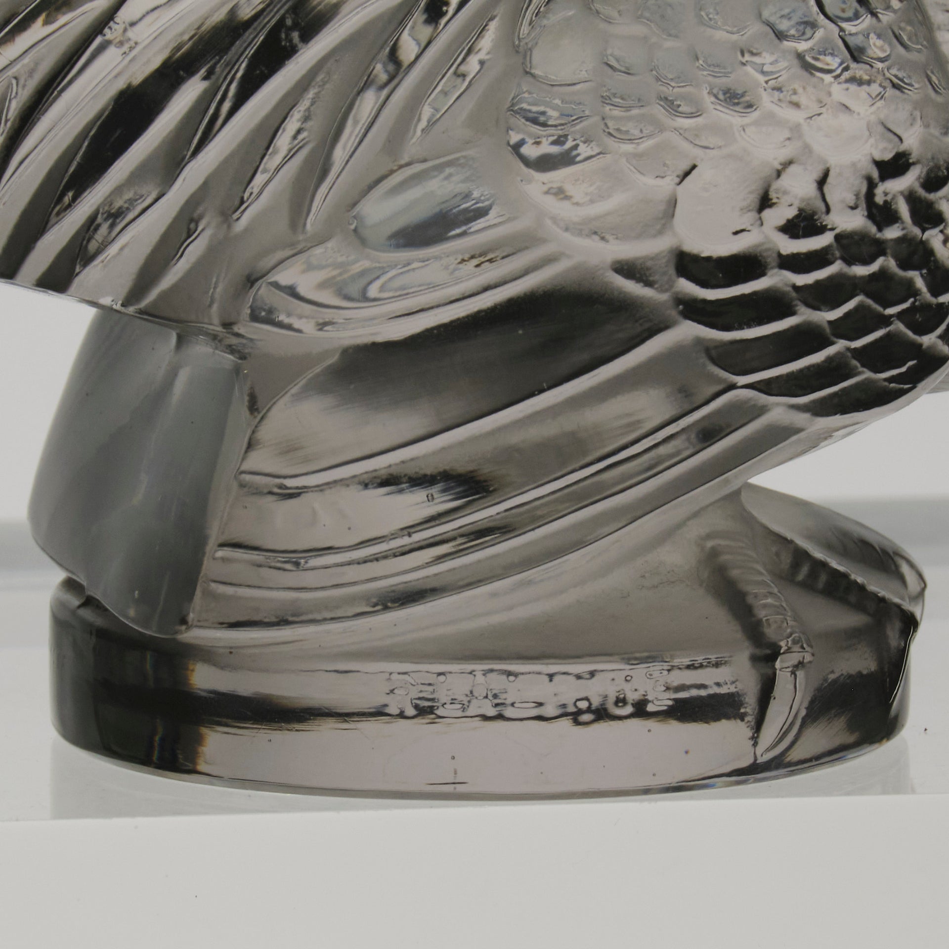 Coq Nain - Lalique Car Mascot - Art Deco Glass - Hickmet Fine Arts