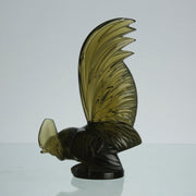 Coq Nain - lalique car mascot - Art Deco Glass - Hickmet Fine Arts