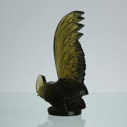 Coq Nain - lalique car mascot - Art Deco Glass - Hickmet Fine Arts