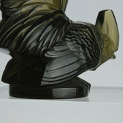 Coq Nain - lalique car mascot - Art Deco Glass - Hickmet Fine Arts