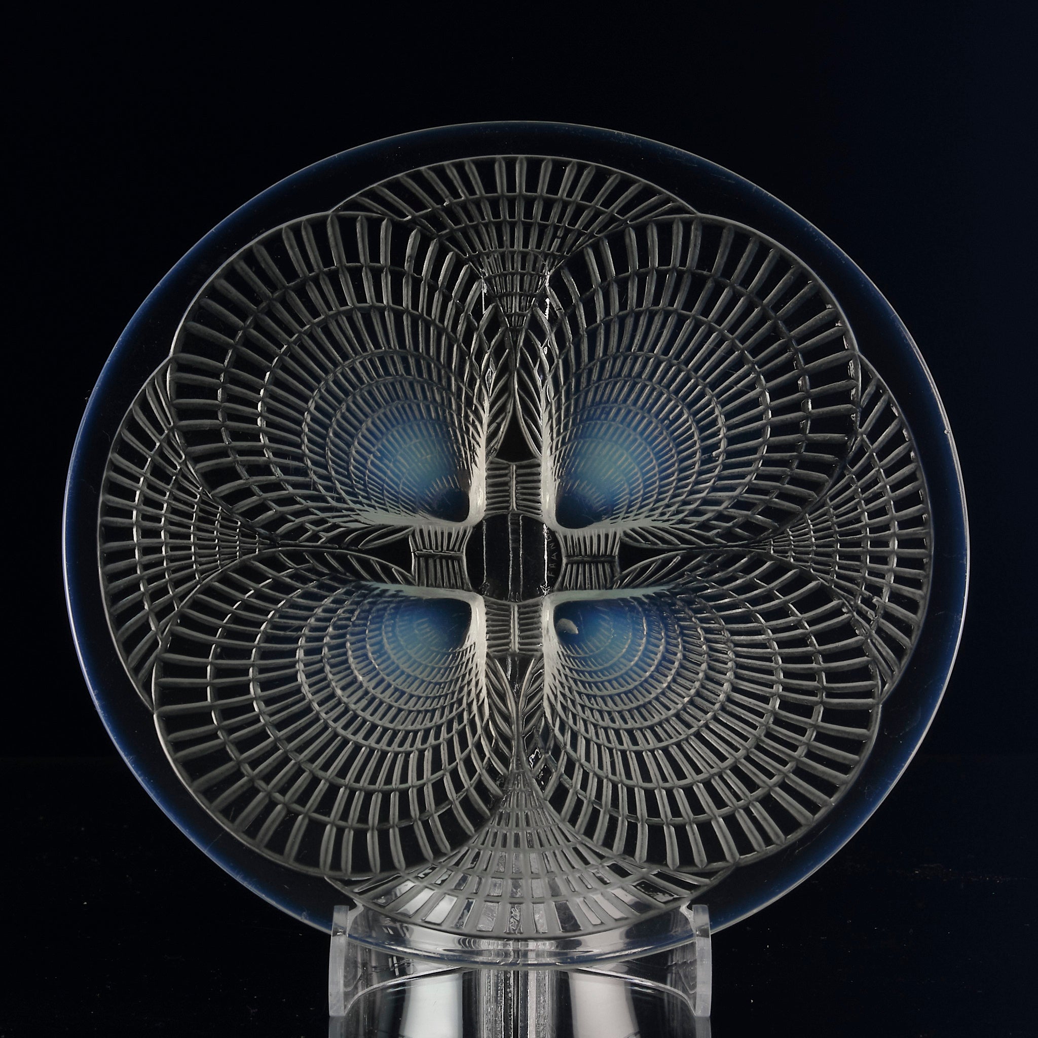 Lalique Bowl - Coquilles No.2 - Art Deco Glass - Hickmet Fine Arts