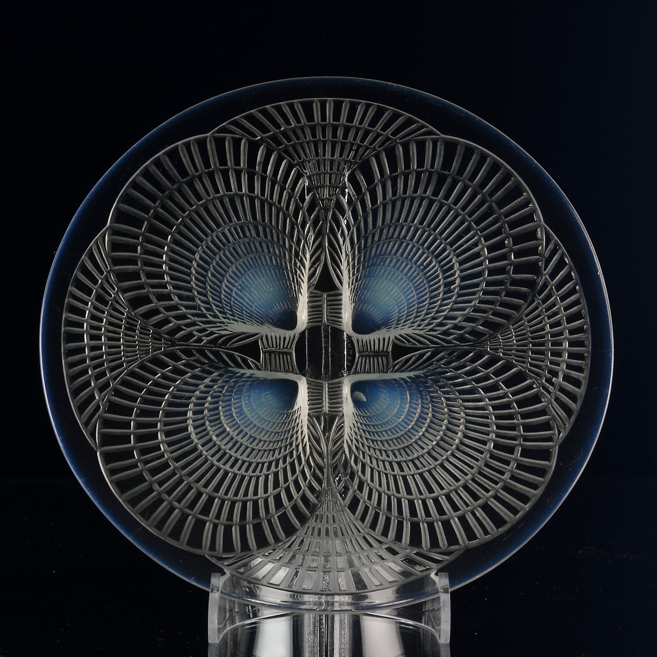 Lalique Bowl - Coquilles No.2 - Art Deco Glass - lalique for sale - Lalique Glass for sale - Rene Lalique Glass - Hickmet Fine Arts