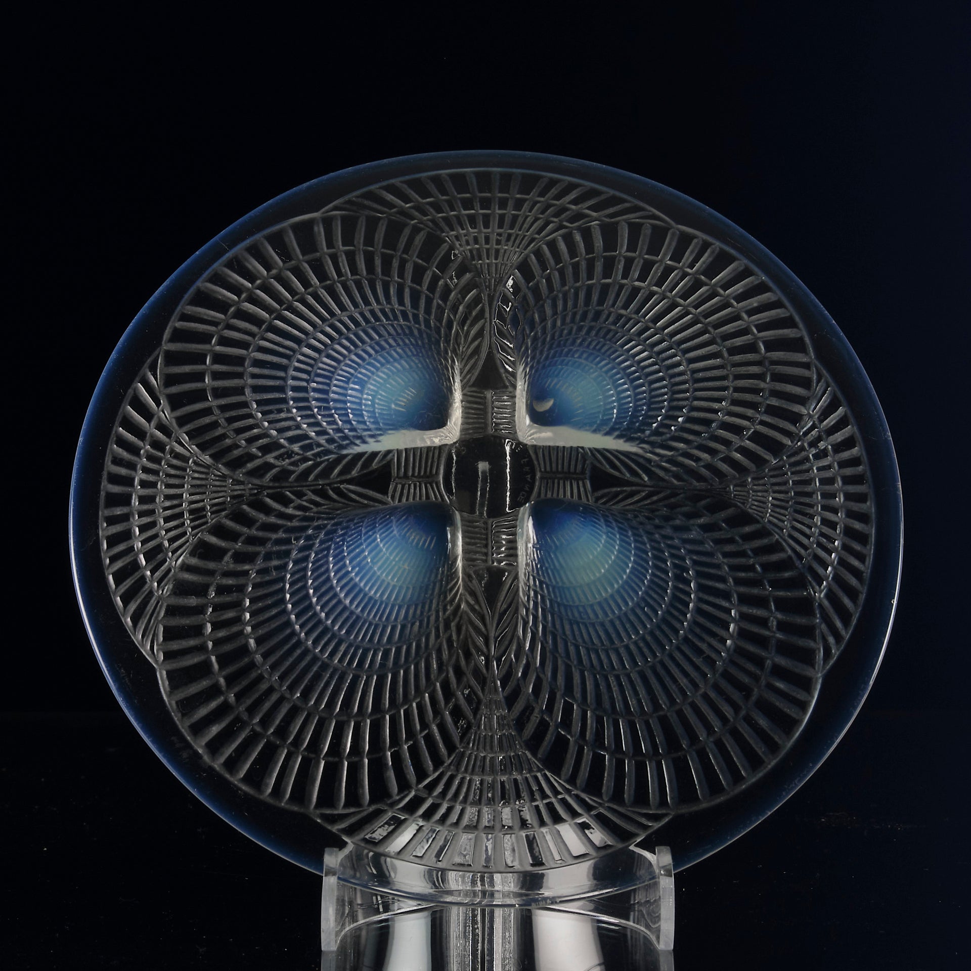 Lalique Bowl - Coquilles No.2 - Art Deco Glass - lalique for sale - Lalique Glass for sale - Rene Lalique Glass - Hickmet Fine Arts