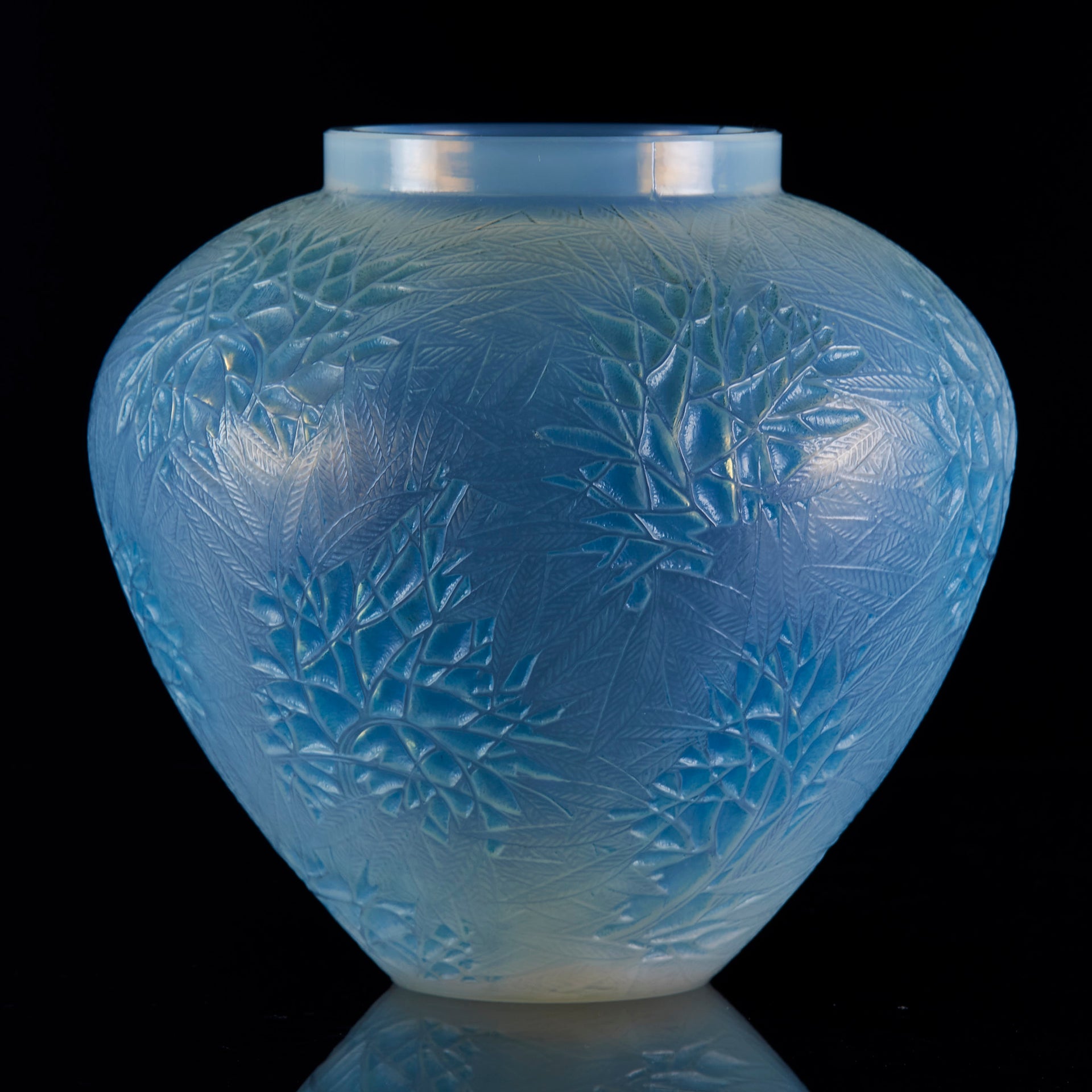 Art Deco Glass - lalique for sale - Esterel vase - Lalique Glass for sale - Rene Lalique Glass - Hickmet Fine Arts