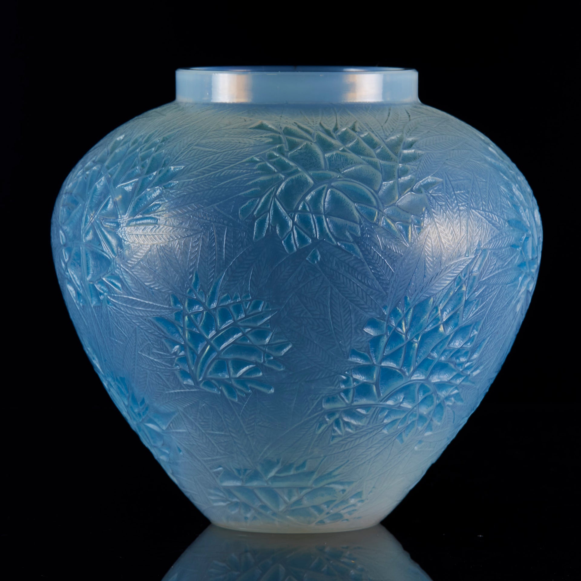 Art Deco Glass - lalique for sale - Esterel vase - Lalique Glass for sale - Rene Lalique Glass - Hickmet Fine Arts
