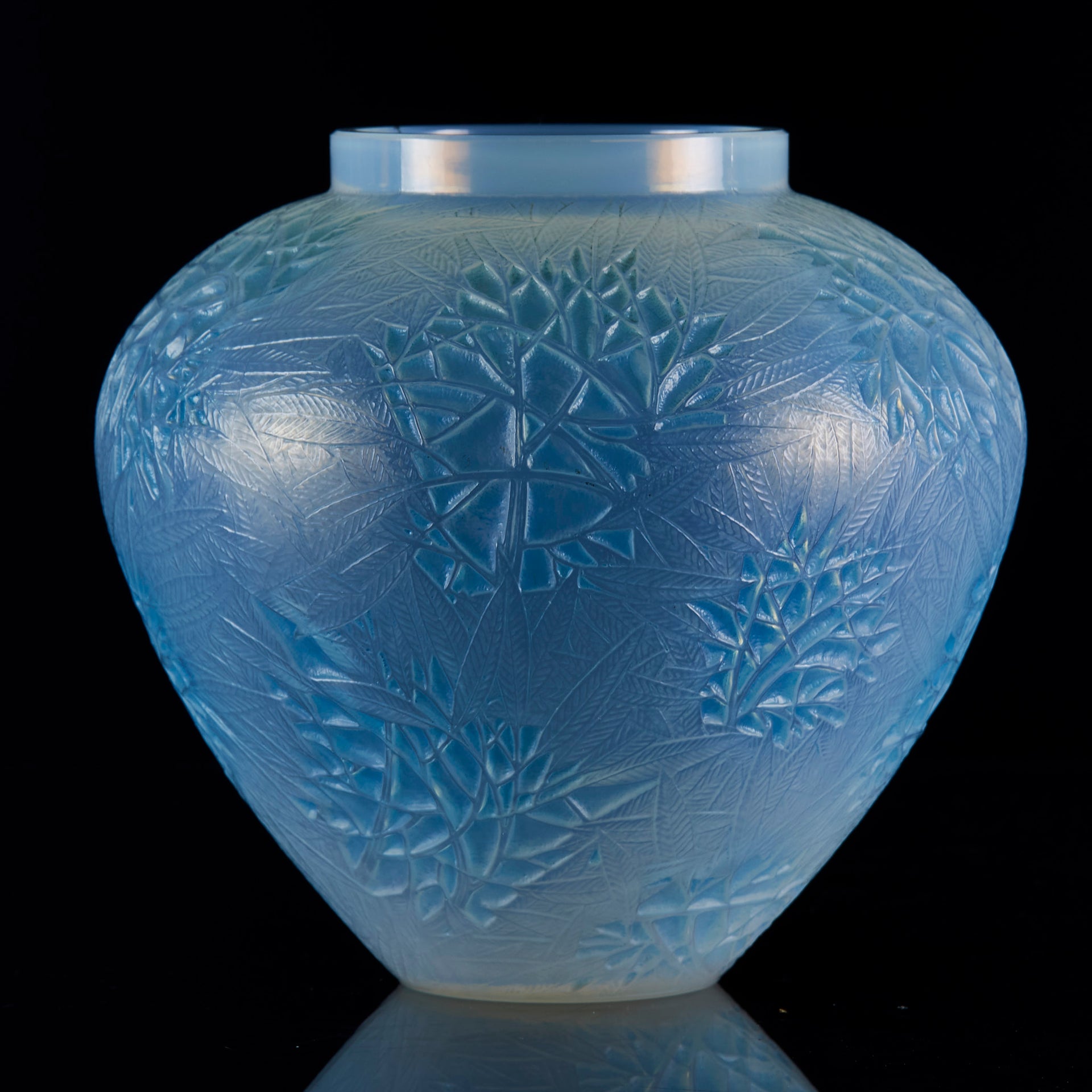 Art Deco Glass - lalique for sale - Esterel vase - Lalique Glass for sale - Rene Lalique Glass - Hickmet Fine Arts