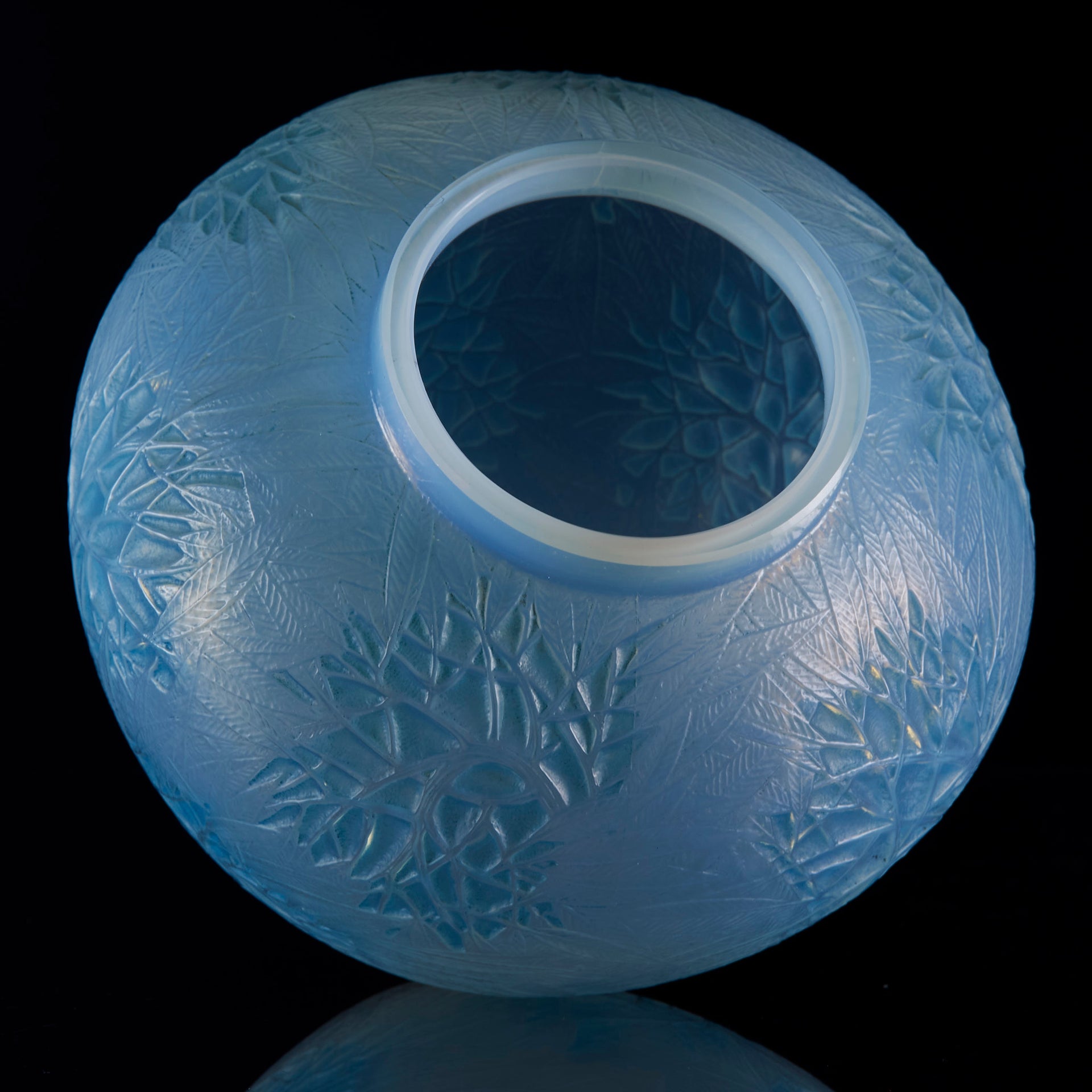 Art Deco Glass - lalique for sale - Esterel vase - Lalique Glass for sale - Rene Lalique Glass - Hickmet Fine Arts