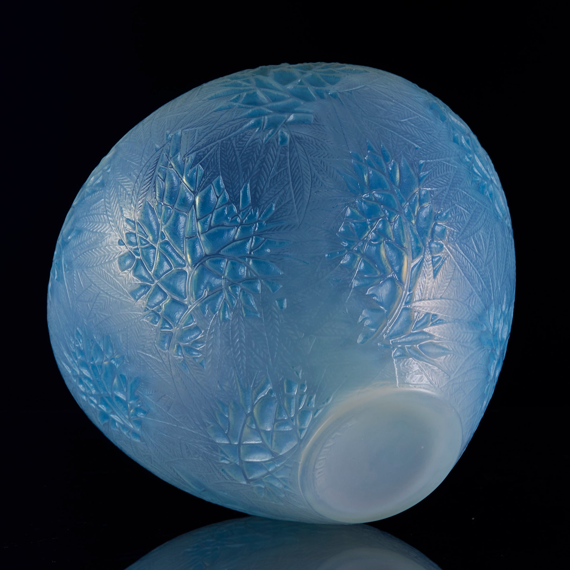 Art Deco Glass - lalique for sale - Esterel vase - Lalique Glass for sale - Rene Lalique Glass - Hickmet Fine Arts