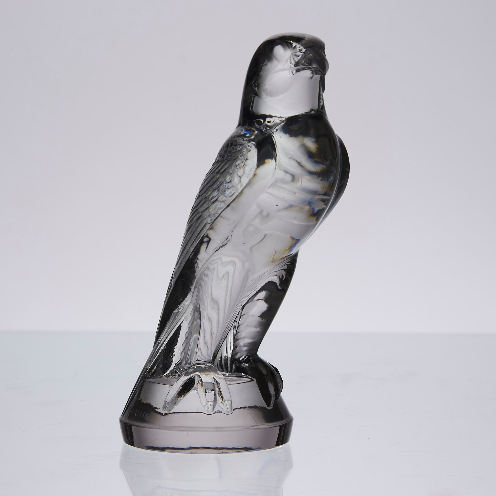 Faucon - Lalique Car Mascot - Art Deco Glass - Hickmet Fine Arts