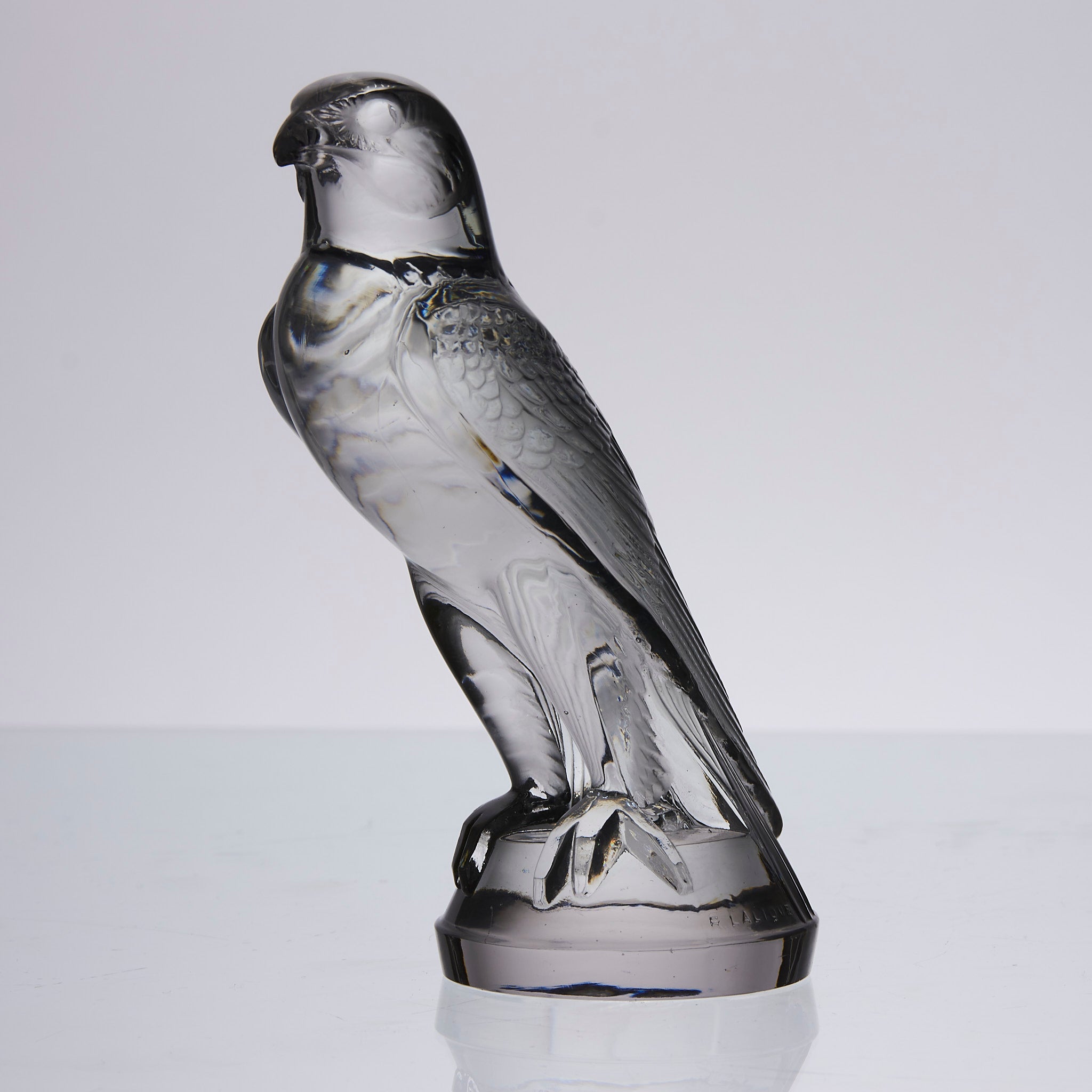 Lalique Car Mascot - Faucon - Art Deco Glass - Hickmet Fine Arts