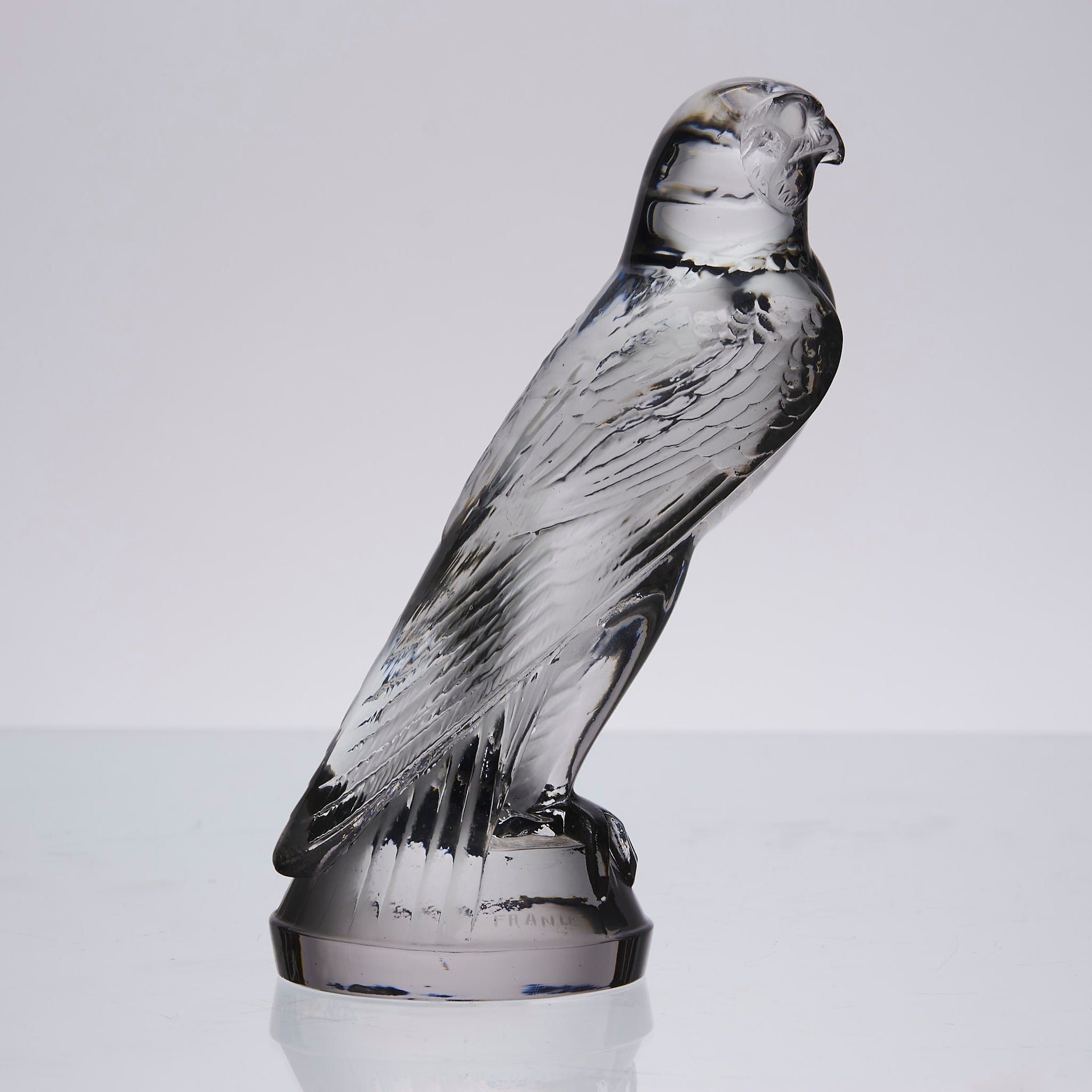 Faucon - Lalique Car Mascot - Art Deco Glass - Hickmet Fine Arts