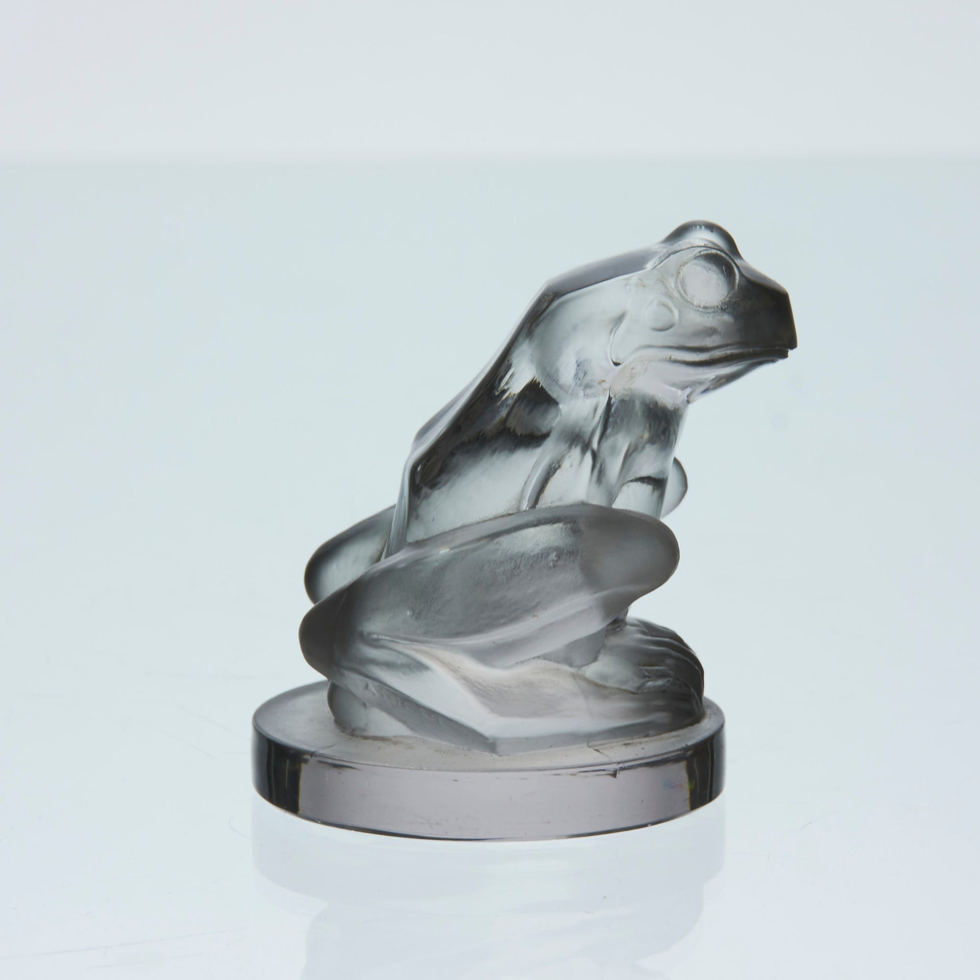 Lalique grenouille car mascot