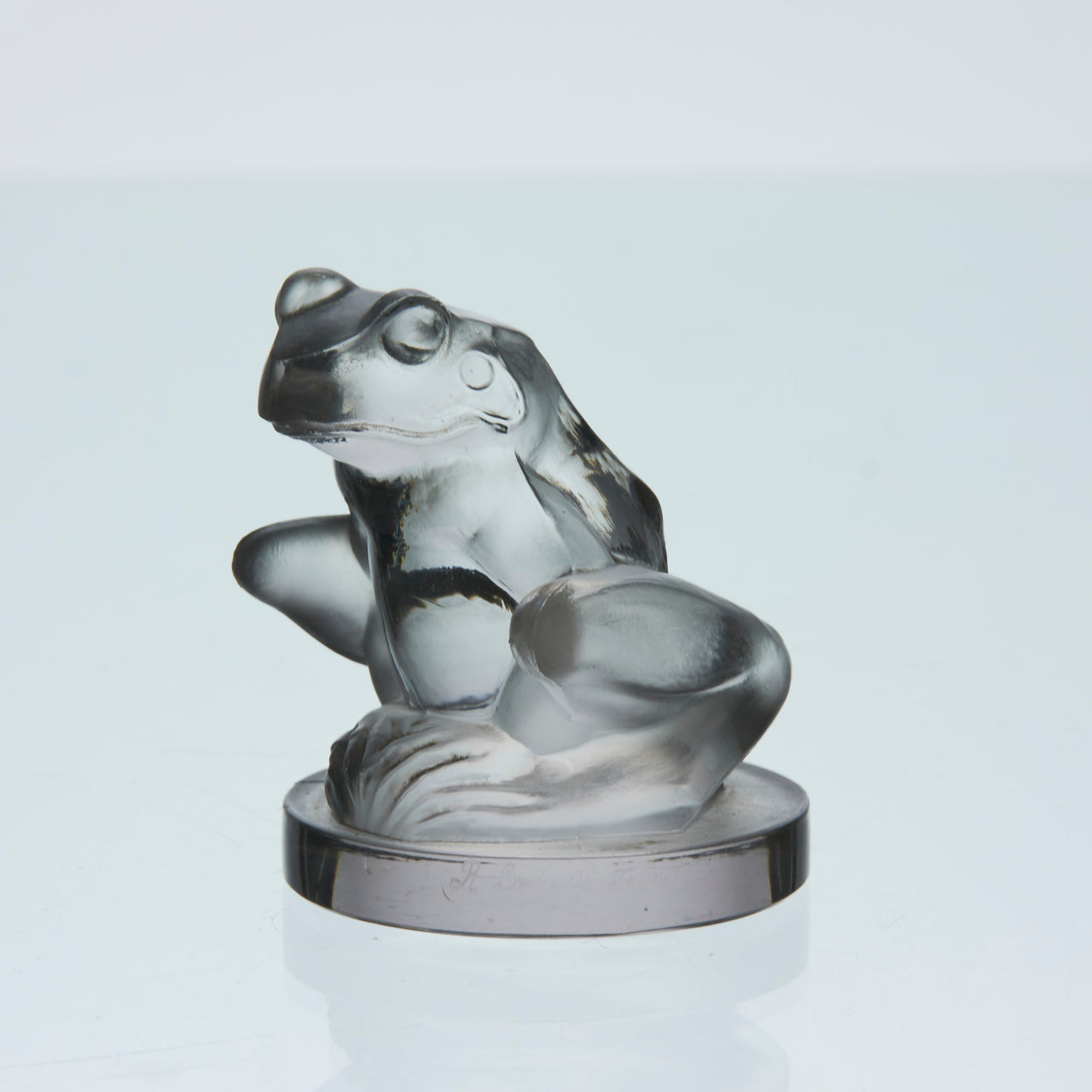 Lalique grenouille car mascot