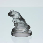 Lalique grenouille car mascot