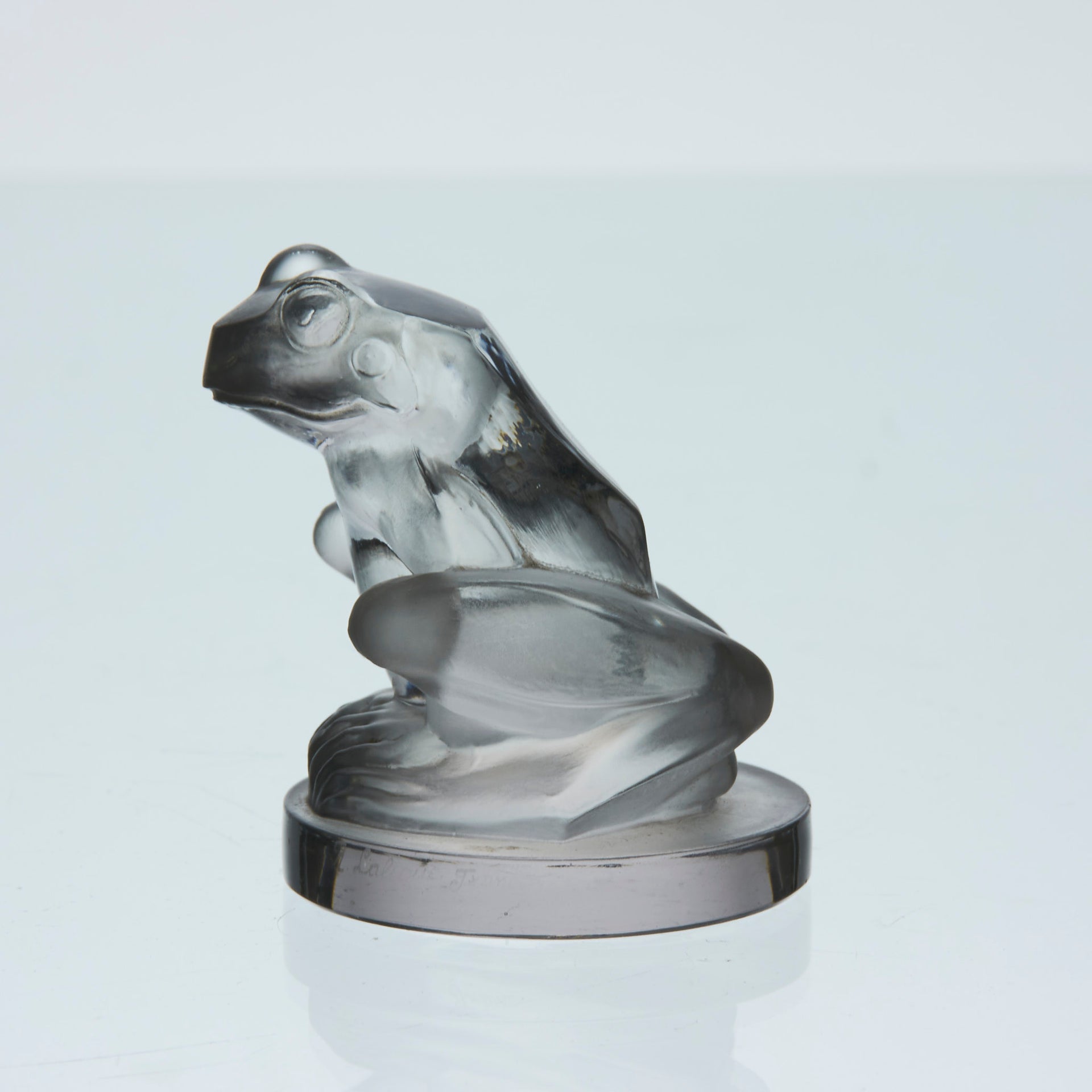 Lalique grenouille car mascot