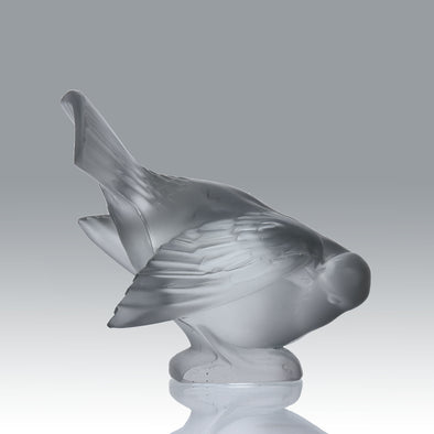 Rene Lalique Glass -  Moineau Coquet - Hickmet Fine Arts