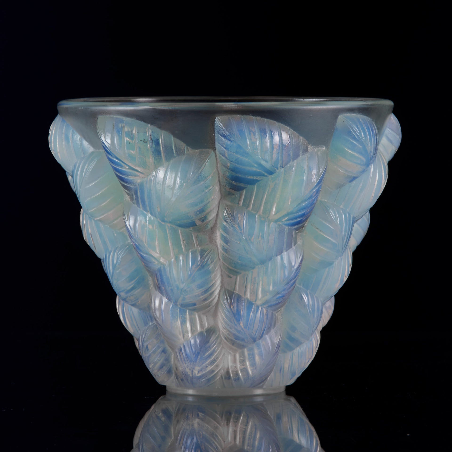 Rene Lalique Moissac Vase - Lalique Glass for Sale - Hickmet Fine Art