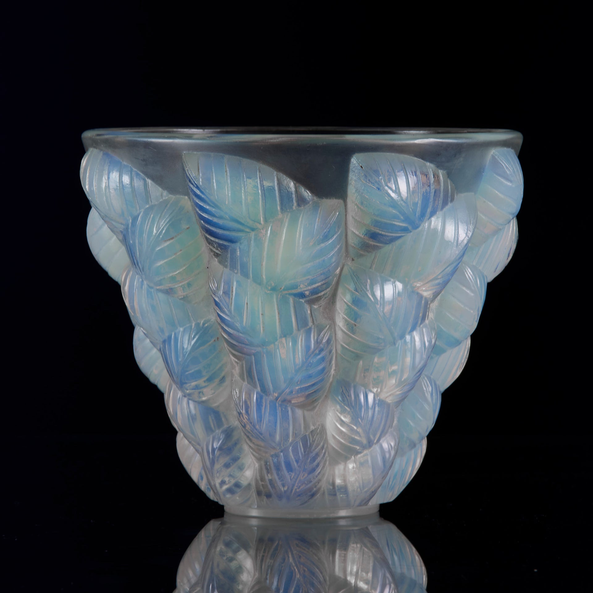 Rene Lalique Moissac Vase - Lalique Glass for Sale - Hickmet Fine Art