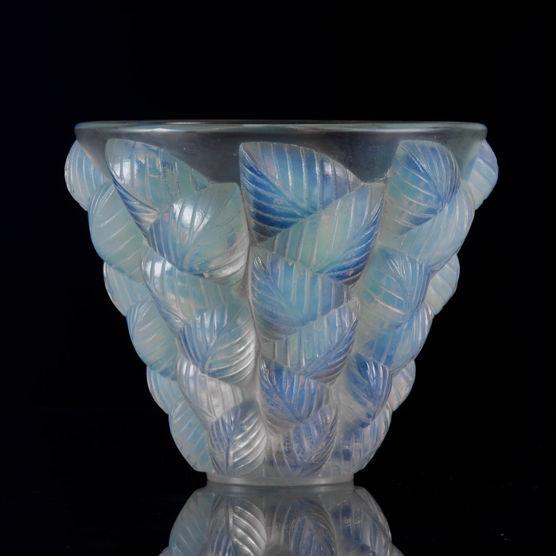 Rene Lalique Moissac Vase - Lalique Glass for Sale - Hickmet Fine Art