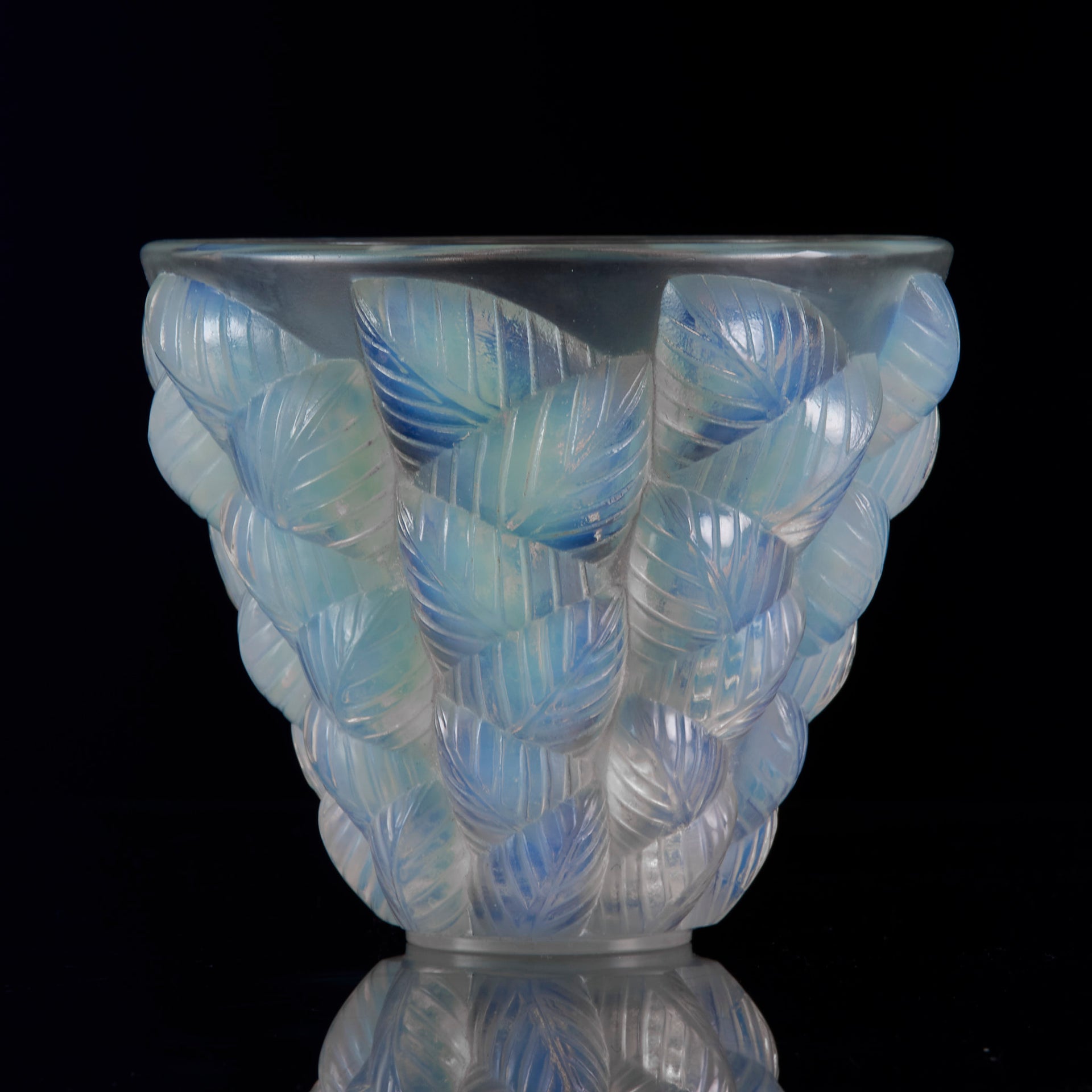 Rene Lalique Moissac Vase - Lalique Glass for Sale - Hickmet Fine Art