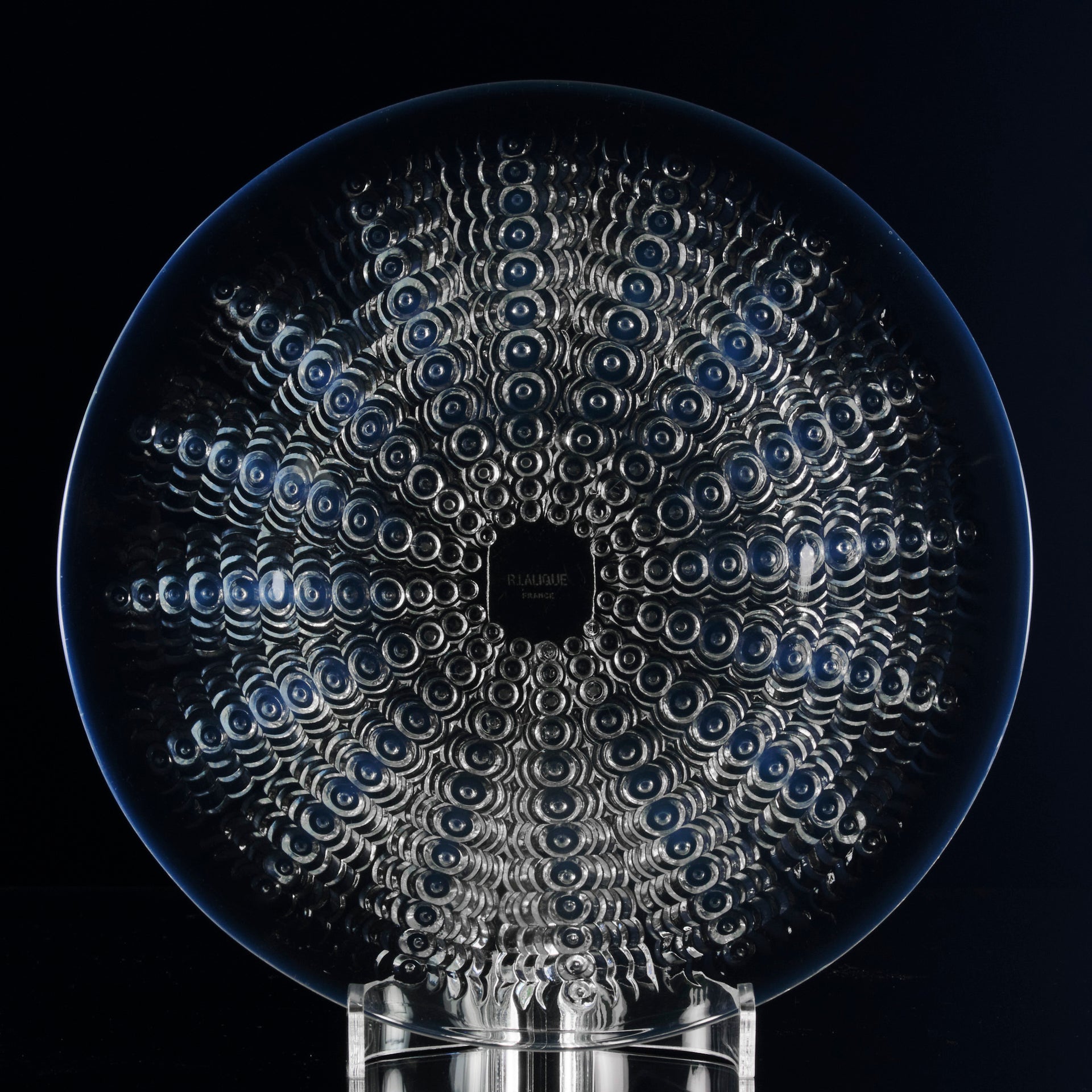 René Lalique "Oursins" plate - Hickmet Fine Arts