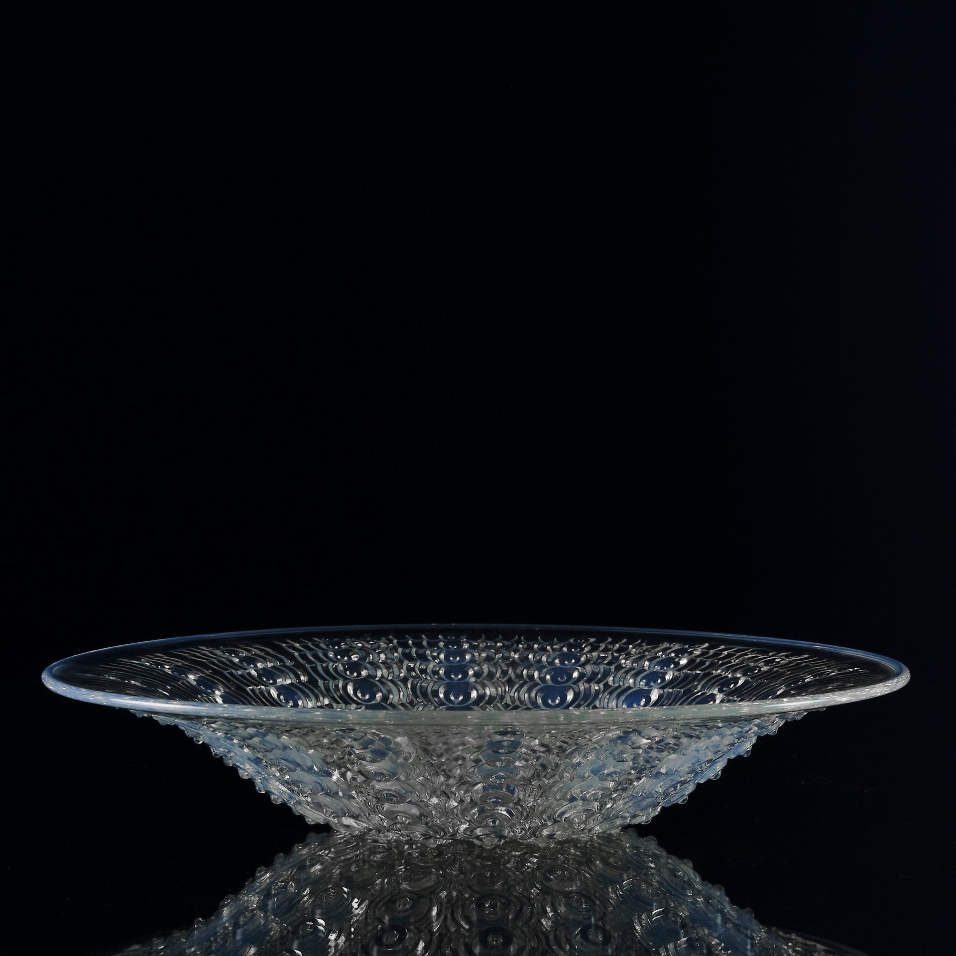 René Lalique "Oursins" plate - Hickmet Fine Arts