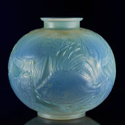 Rene lalique poissons vase - Lalique for sale - Lalique Glass for Sale - Rene Lalique Glass - Hickmet Fine Arts