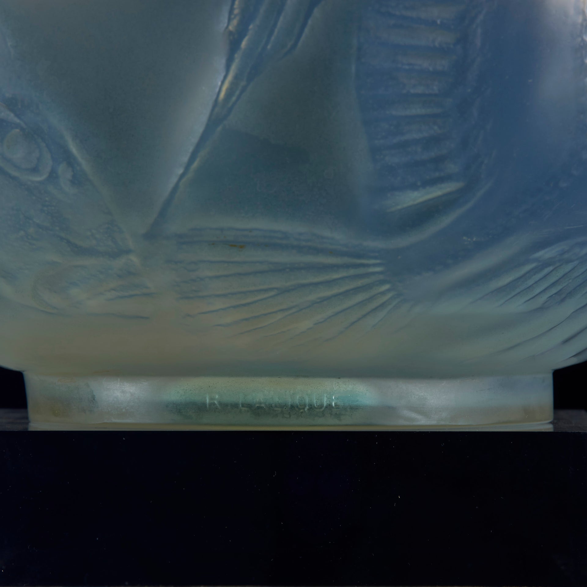 Rene lalique poissons vase - Lalique for sale - Lalique Glass for Sale - Rene Lalique Glass - Hickmet Fine Arts