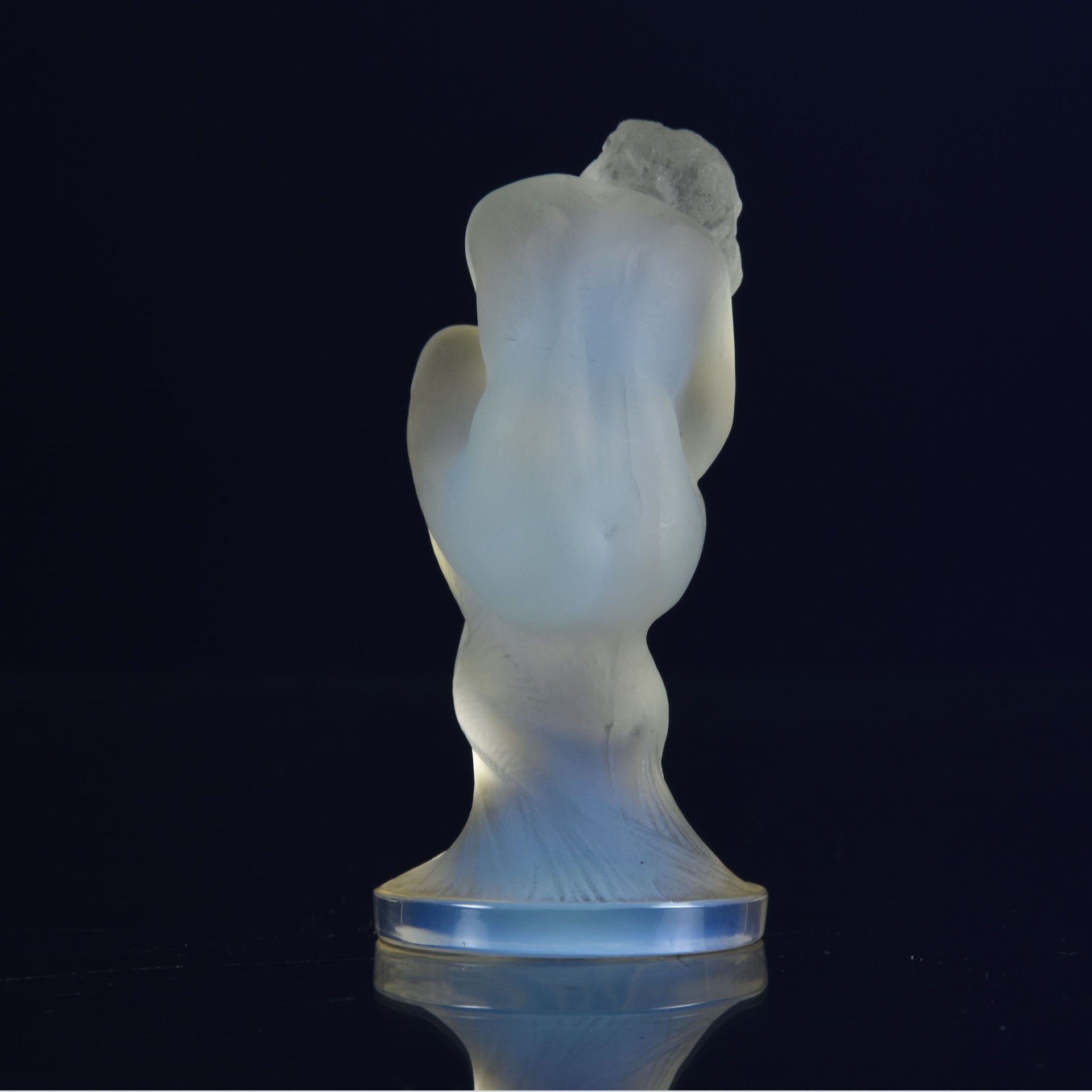 Art Deco Glass – Car mascots – Sirène - Lalique for sale – car bonnet mascots – car mascots for sale Lalique car mascot - Lalique Glass for Sale - Rene Lalique Glass – Hickmet Fine Arts