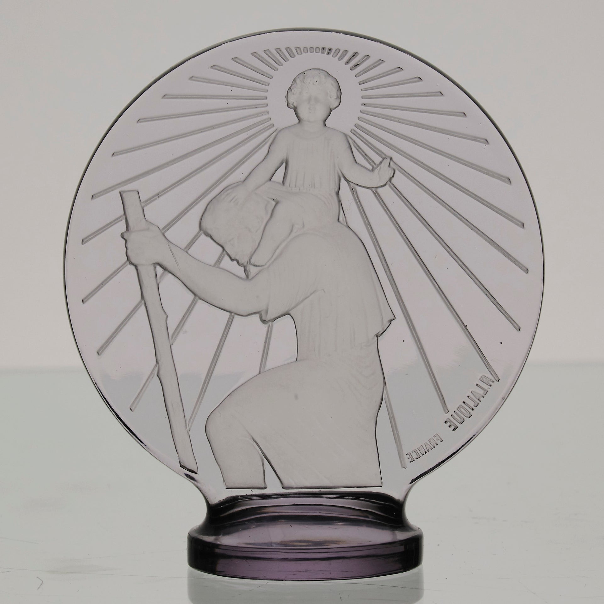 René Lalique "St Christopher" Car Mascot - Hickmet Fine Arts