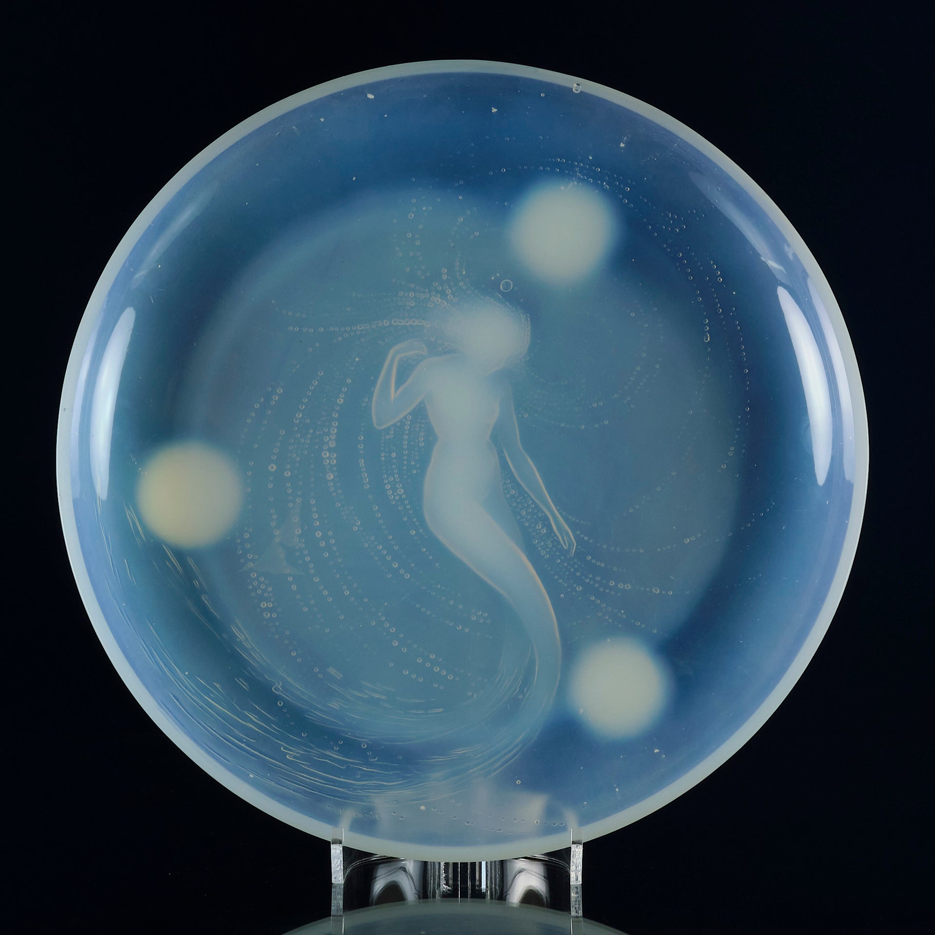 René Lalique Sirene Salver  - Hickmet Fine Arts