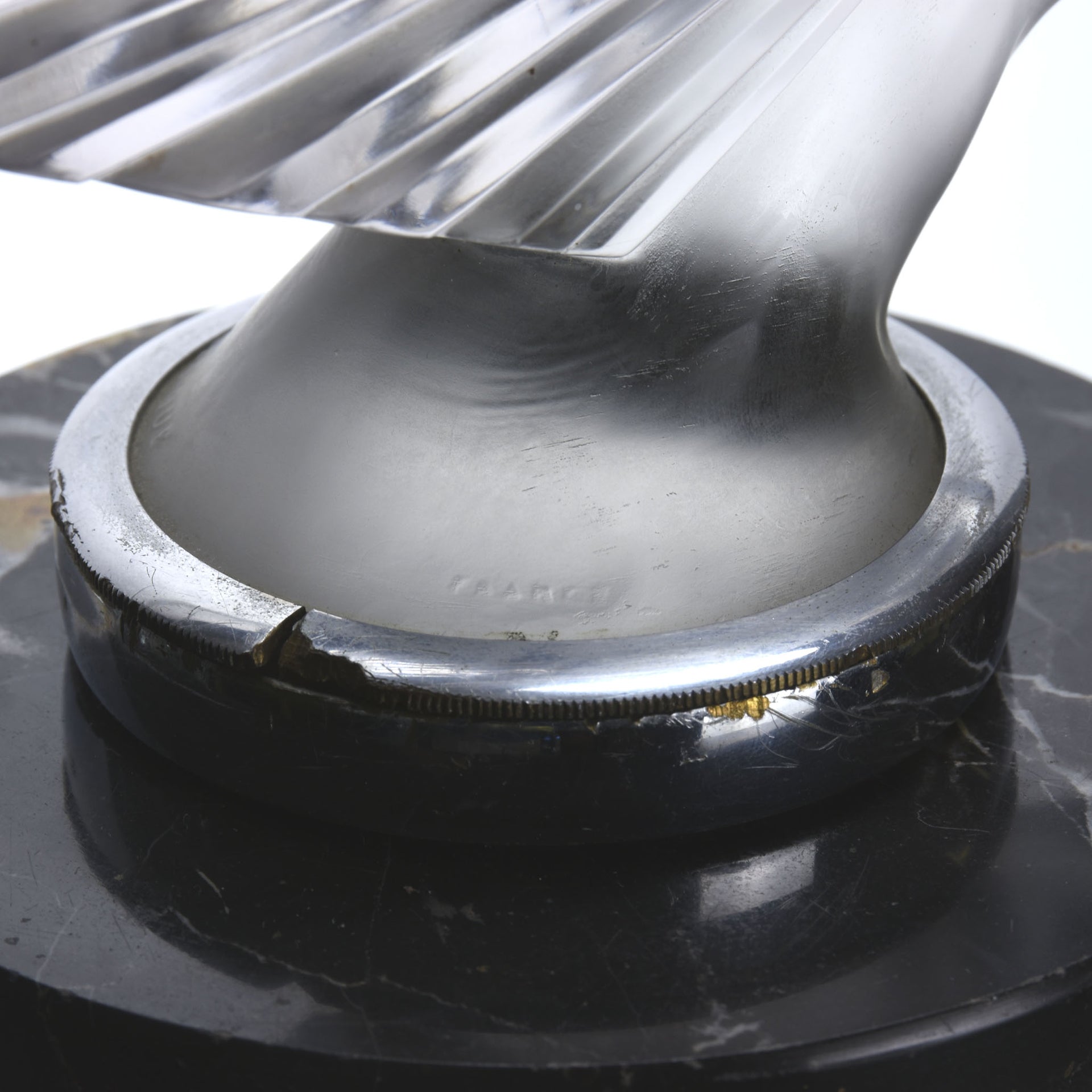 Rene Lalique Glass Mascot - Lalique Victoire - Hickmet Fine Arts