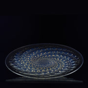 Art Deco Glass - Volutes - Lalique Plate -  Lalique for sale - Lalique Glass for Sale - Rene Lalique Glass - Hickmet Fine Arts