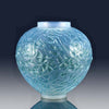 Rene Lalique Vase - Blue Gui Vase - Hickmet Fine Arts