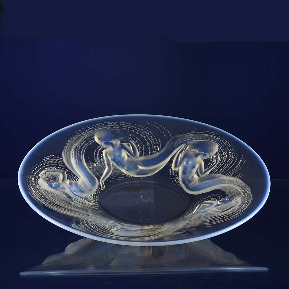 René Lalique Calypso Salver