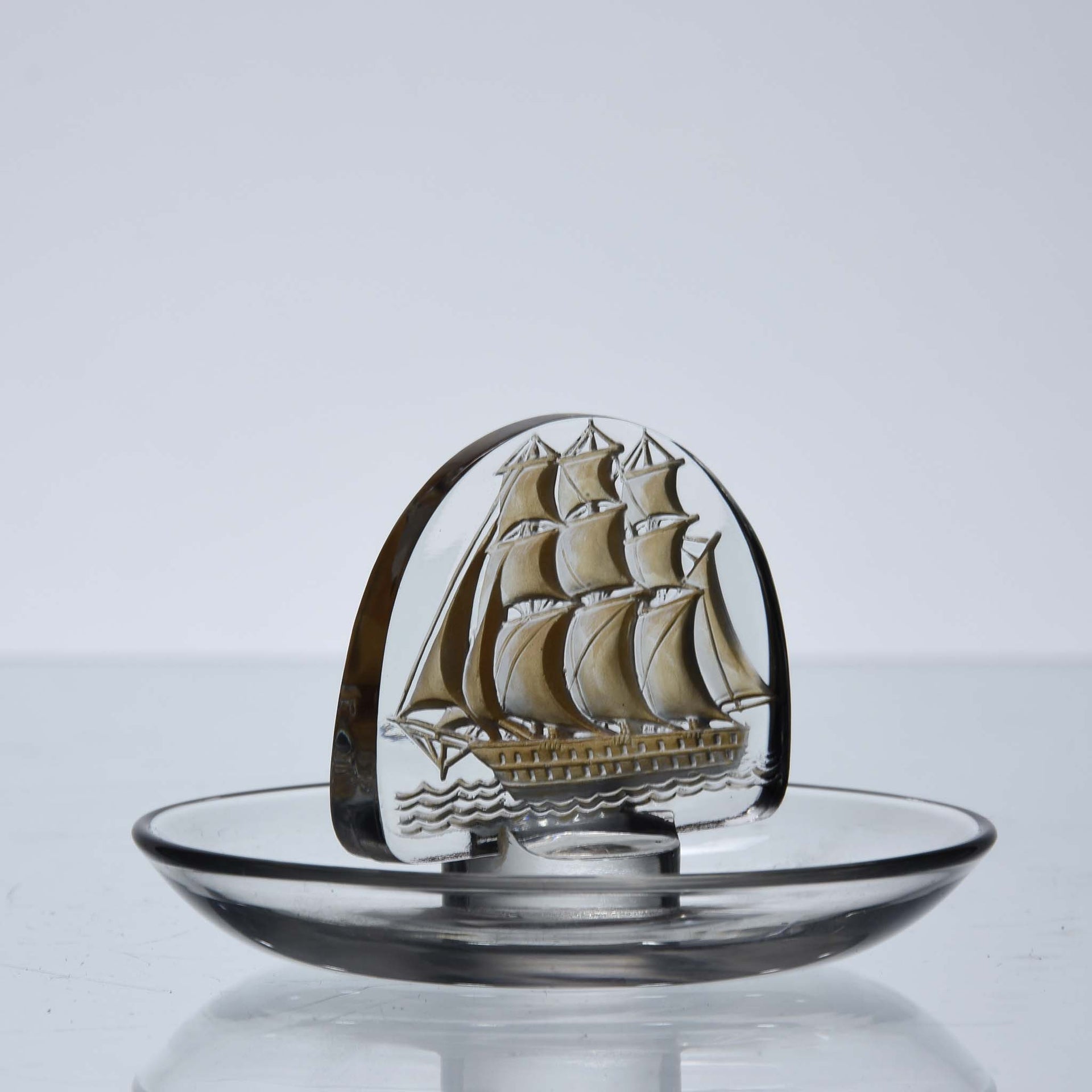 Rene Lalique Glass Caravelle - Lalique Pintray - Hickmet Fine Arts