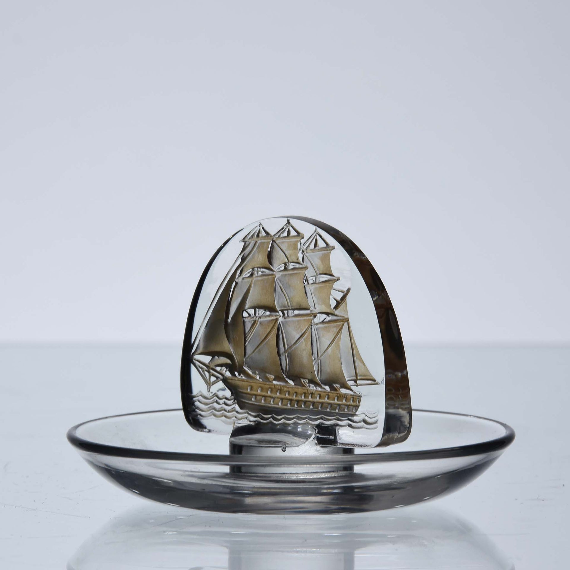 Rene Lalique Glass Caravelle - Lalique Pintray - Hickmet Fine Arts