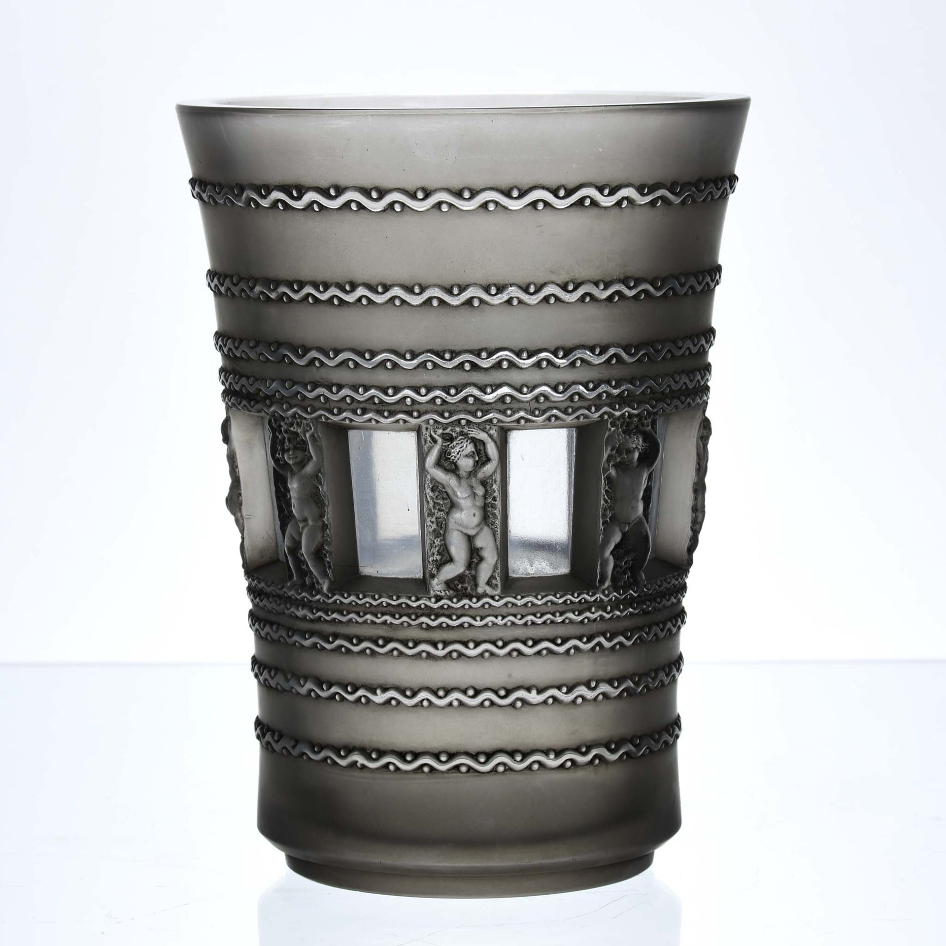 Rene Lalique Florence Vase - Lalique Vase - Hickmet Fine Arts