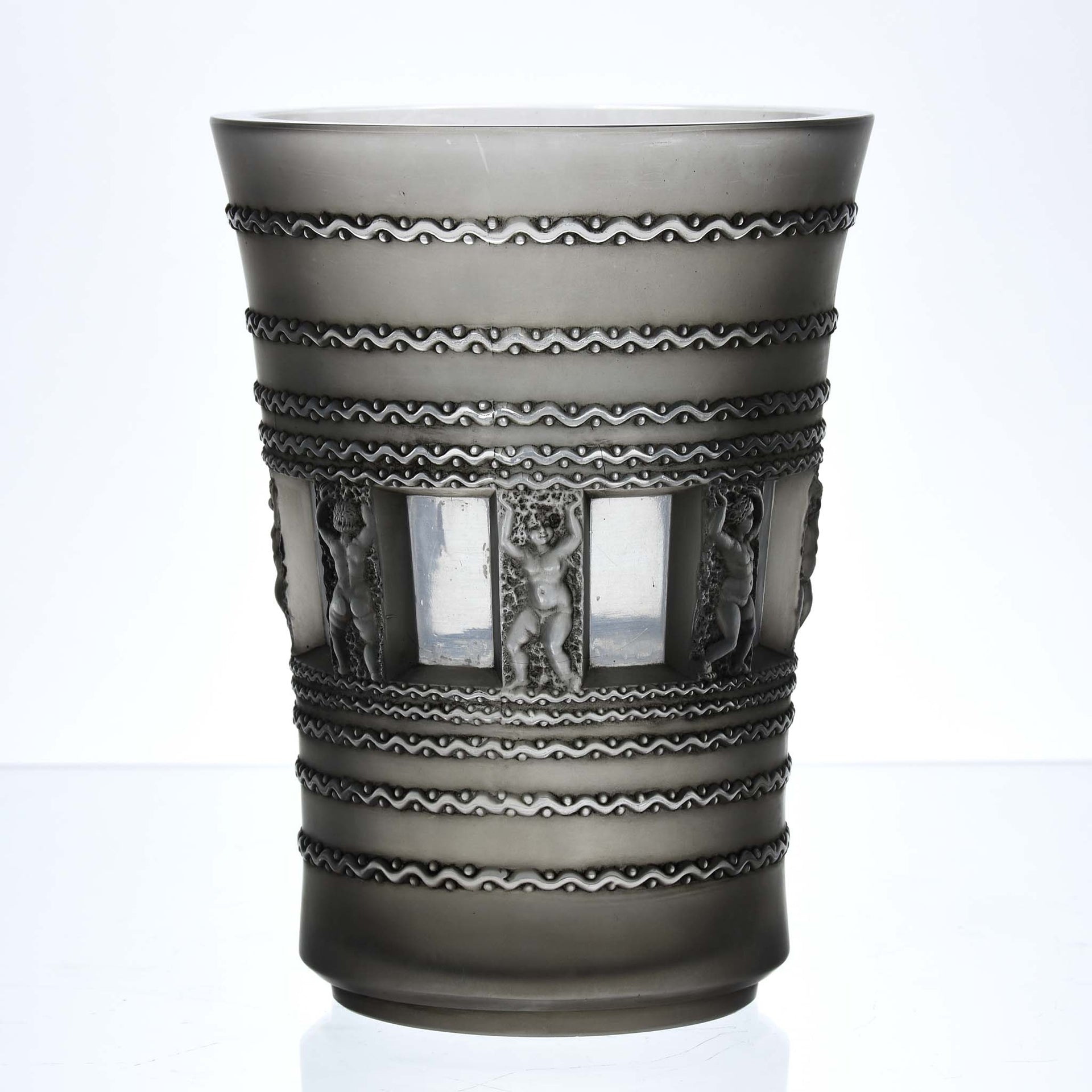 Rene Lalique Florence Vase - Lalique Vase - Hickmet Fine Arts